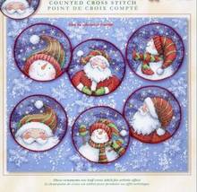 MM Lovely Counted Cross Stitch Kit Ornament Santa Claus Father Snowman Snowmen Gift Christmas Tree Ornaments Dim 08789 2024 - buy cheap