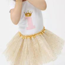 Skirts Toddler Kids baby Children's Clothing Girl skirt denim princess skirt tutu Party Sequins Dance 2024 - buy cheap