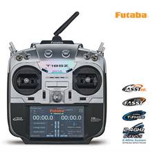 Futaba-sistema de rádio de controle remoto original, 18 canais, transmissor, controle remoto, receptor r7008sb para helicóptero 2024 - compre barato