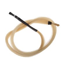 Cabelo de cauda de cavalo de laço erhu para peças de reposição de instrumento de corda 2024 - compre barato