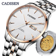 CADISEN Men Watches Automatic Mechanical Top Luxury Brand MIYOTA 8205 Men's Wrist watch Sapphire Waterproof relogio masculino 2024 - buy cheap