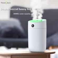 Ultrasonic Air Humidifier Diffuser Mute 7 Color Night Light 3000ml Mini Aromatherapy Diffusers Cool Mist Maker Home Purifier 2024 - buy cheap
