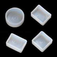 4Pcs DIY Water Ripple Clear Silicone Molds Epoxy Resin Sea Wave Necklace Pendant Casting Molds Kit Jewelry Making Tools 2024 - buy cheap