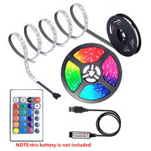 5V USB 5050 RGBW LED Strip Light DIY Colorful White Black 5V 2835 RGB Tape Bed decoration TV Backlight LED Strip 1m 2m 3m 4m 5m 2024 - buy cheap