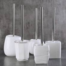 WHYOU Ceramic Base Toilet Brush Holder Creative Styling WC Clean Tool Washing Room Bathroom Wedding Gifts 2024 - buy cheap