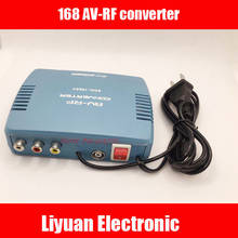 168 AV-RF converter / 6-12CH AV switch RF modulator / set-top box modulato AV to TV old TV 2024 - купить недорого