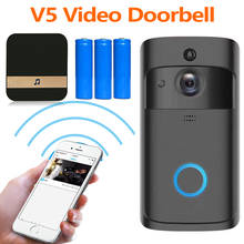 WiFi дверной звонок видеодомофон беспроводная камера безопасности ИК сигнализация ночное видение умный телефон дверной Звонок 2024 - купить недорого
