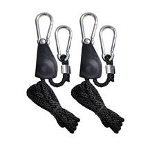 1.4 Inch 8Ft Long Heavy Duty Adjustable Rope Clip Yo-yo Hanger For Grow Light Kit Hanging Ratchet Canoe Bow Stern Tie Down 2024 - buy cheap