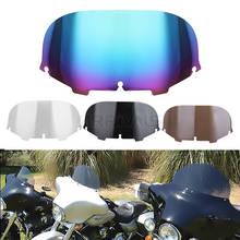 8" Motorcycle Windscreen Wind Deflector Windshield For Harley Electra Street Glide FLHX Touring CVO 1996-2013 2024 - buy cheap