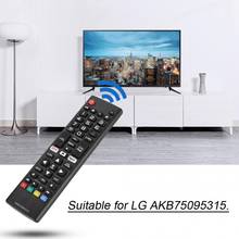 Bewinner universal tv controle remoto> 8 metros de substituição tv controle remoto inteligente controlador remoto para akb75095315 2024 - compre barato