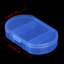 HOT! 1Pc  2020Portable 2/3 Grids Pill Box Drug Tablet Medicine Storage Holder Splitter Case Storage Organizer Container Case 2024 - buy cheap