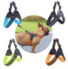 Dog Pet Reflective Breathable Chest Strap Dog Leash Pet Supplies Night Outdoor Safe Harness Pet Traction 2024 - buy cheap