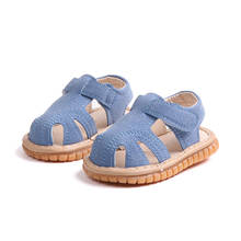 Zapatos de verano para bebé, Sandalias planas de Punta cerrada, suela suave, estilo romano, para caminar, 2021 2024 - compra barato