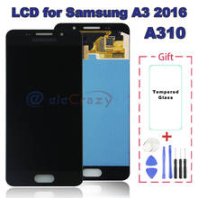 Original for Samsung Galaxy A3 2016 A310 LCD Display A310F A310M A310H Touch Screen Digitizer Assembly Replacement 100% tested 2024 - buy cheap