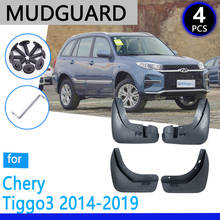 Guardabarros aptos para Chery Tiggo Tiggo3 3 2014 ~ 2019 2015 2016 2017, accesorios de coche, piezas de repuesto de guardabarros 2024 - compra barato