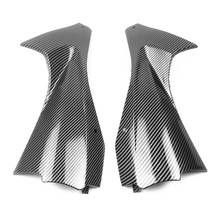 Motorcycle Fairing Infill Air Duct Side Cover Air Breather Box Case for Yamaha YZF-R6 YZF R6 2006 2007 Imitation carbon fiber 2024 - buy cheap