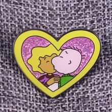 Patti and Doug Enamel Pin Inspired from the late 90's cartoon Doug that aired on Teen Nick 2024 - buy cheap