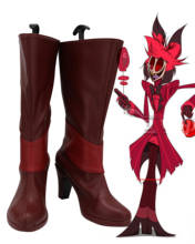 ALASTOR Shoes Boots Cosplay Costume Prop Halloween Shoes Men Women Custom Made 2024 - buy cheap