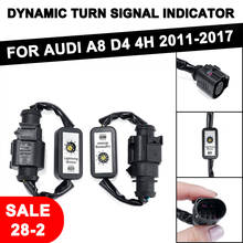 LED Taillight Dynamic Turn Signal Indicator Add-on Module Cable For Audi A8 2011 2012 2013 2014 2015 2016 2017 2018 2019 2024 - buy cheap