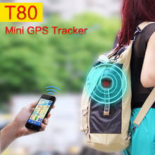 4G gps устройство Персональный трекер T80 gps трекер для ребенка велосипед домашнее животное Bulit в 4 светодиодный gps устройство слежения с кнопкой SOS 2024 - купить недорого