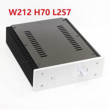 Size (mm) : W212 H70 L257 Two Side Heat Dissipation Small Case 2107 Complete Version Ear Amplifier Chassis Small Amplifier Case 2024 - buy cheap