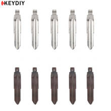 KEYDIY-Hoja de llave de control remoto KD/JMD/VVDI, lote de 10 unidades, sin cortar, tipo #28, para Kia NO.28 2024 - compra barato
