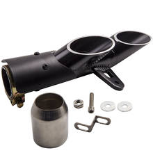 38mm-51mm Outlet Motorcycle Exhaust Muffler Tip Tail Pipe Slip On Bike Universal 2024 - buy cheap