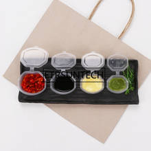 2000pcs Clear Take Out Containers Food Box With Lids Disposable Food Sauce Cups 2024 - buy cheap