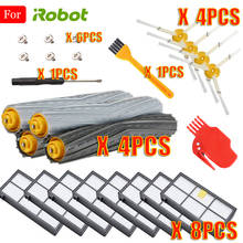 Kit de piezas de aspiradora para iRobot Roomba, conjunto de cepillos y filtros para aspiradora serie 800, 860, 865, 866, 870, 871, 880, 885, 886, 890, 900, 960, 966, 980 2024 - compra barato