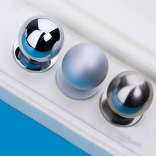 1Pcs Door Handle Furniture Handles Aluminum Alloy Sphere Single Hole Cabinet Knobs Concise Wardrobe Kitchen Cabinet Drawer 2024 - buy cheap