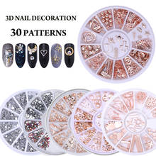 Mixed Color Nail Rhinestones Stones AB Color Rhinestone Irregular Beads  For Nails Art Decorations Crystals Accessories 2024 - купить недорого