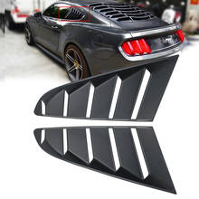 Deflector lateral ABS para coche Ford Mustang, cubierta de rejilla de ventilación, pegatina embellecedora, compatible con 2015, 2016, 2017, 2018, 2 uds. 2024 - compra barato