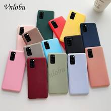 Funda de teléfono de silicona de Color sólido para Huawei Honor V30 20 9X Pro V20 V10 Play 9i 10i 9N 20i 10 Lite Y9S, funda de Color caramelo 2024 - compra barato