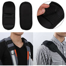 1 Pair Anti Slip Pain Relief Shoulder Pads Hook and Loop Fastener Cushions Breathable Mesh Shoulder Strap Liner Padded for Bags 2024 - buy cheap