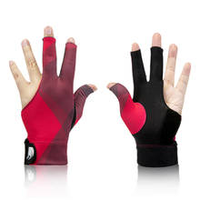 NEW High Quality 3 Fingers Pool Snooker Billiard Glove Accessories 2020 Left Hand 2024 - buy cheap