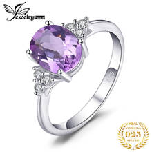 Jewelrypalace классический овальный 2.8ct создан Александрит сапфир Юбилей Кольца для Для женщин Твердые стерлингового серебра 925 Красивые ювелирные изделия 2024 - купить недорого