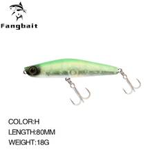 2021 8cm 18g Rockfishing Fishing Lures Pencil Fish Jerkbait Woblers Pike Artificial Bait for Fishing Baits Fish Sinking Wobblers 2024 - buy cheap