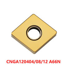 Original Lathe Cutter CNGA 120404 120408 120412 CNGA120404 CNGA120408 CNGA120412 A66N Turning Tools Carbide Inserts CNC 2024 - buy cheap