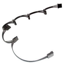 Molex 4pin 1-6 SATA 15Pin IDE кабель SATA источник питания папа-мама сплиттер кабель компьютер ЦП кабель питания для HDD 2024 - купить недорого