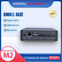 Hot Sale Desktop Office Mini PC Intel Core i7 8565U i5 8265U Small size box i3 8145U Windows 10 Protable computer M.2 WIFI BT5.0 2024 - buy cheap