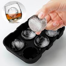 Silicone Ice Cube Maker Large Size Ice Ball Mold 6 Cell Ice Cube Trays Easy-Release Ice Cube Molds Ice Ball Maker For Party Bar 2024 - buy cheap