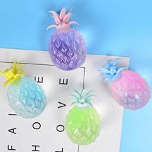 Novelty Squishy Little pineapple Squish Stress Relief Vent Anti-stress Toys New Stress Ball Funny Crushes Kids Adult Fidjet Toy 2024 - buy cheap