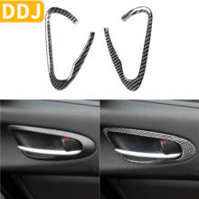 For Mazda RX8 RX-8 SE3P JM1FE 2004-08 Accessories Inner Door Handles Pulls Frame Trim Carbon Fiber Modified Interior Sticker 2024 - buy cheap