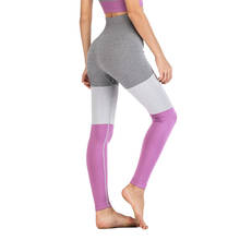 Mallas de cintura alta para mujer, Leggings de Fitness para correr, con costuras elásticas, Sexy, informales, a la moda, S-L 2024 - compra barato