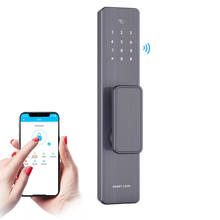 Смарт-замок D9 D6 с поддержкой Bluetooth, Wi-Fi и сканером отпечатков пальцев 2024 - купить недорого