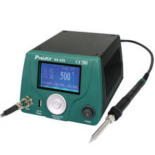 Pro'skit 90W LCD Digital Display Intelligent Temperature Control Soldering Station Anti-Static Thermostat Soldering Iron Welding 2024 - buy cheap