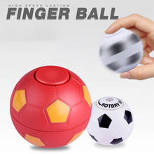 Fingertip Football Spinning Top Finger Rotating Decompression Toy Color Children's Puzzle Interactive Table Game Gacha Ball 2024 - buy cheap