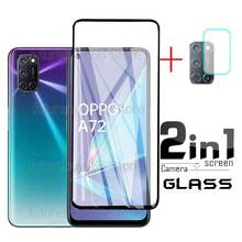 Película de vidro para oppo realme 7 6 5 pro, película protetora completa de tela para lente de câmera para realmi a53 a73 a5 a9 2020 x2 x7 c3 c11 c15 2024 - compre barato