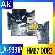 AKEMY VAS00 LA-9331P para DELL Alienware M17X R5 R6 placa base de portátil CN-041W46 CN-05RW0M PGA947 HM87 DDR3 100% trabajo de prueba 2024 - compra barato