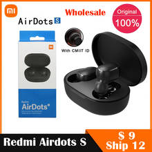 Wholesale Redmi Airdots S TWS Wireless Earphone Bluetooth 5.0 AI Control Gaming Headset With Mic Noise Reduction Headphone 2024 - buy cheap
